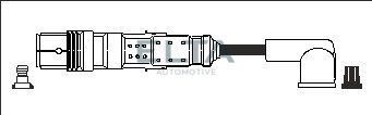 ELTA AUTOMOTIVE Augstsprieguma vadu komplekts ET4699